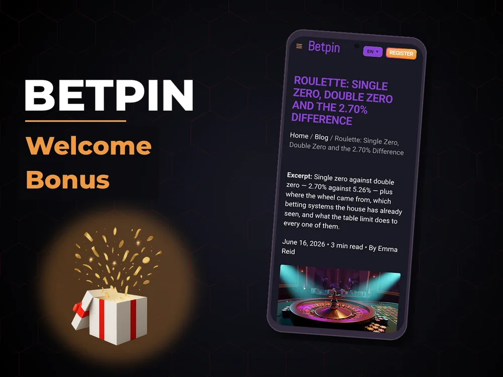 Betpin - Welcome Bonus