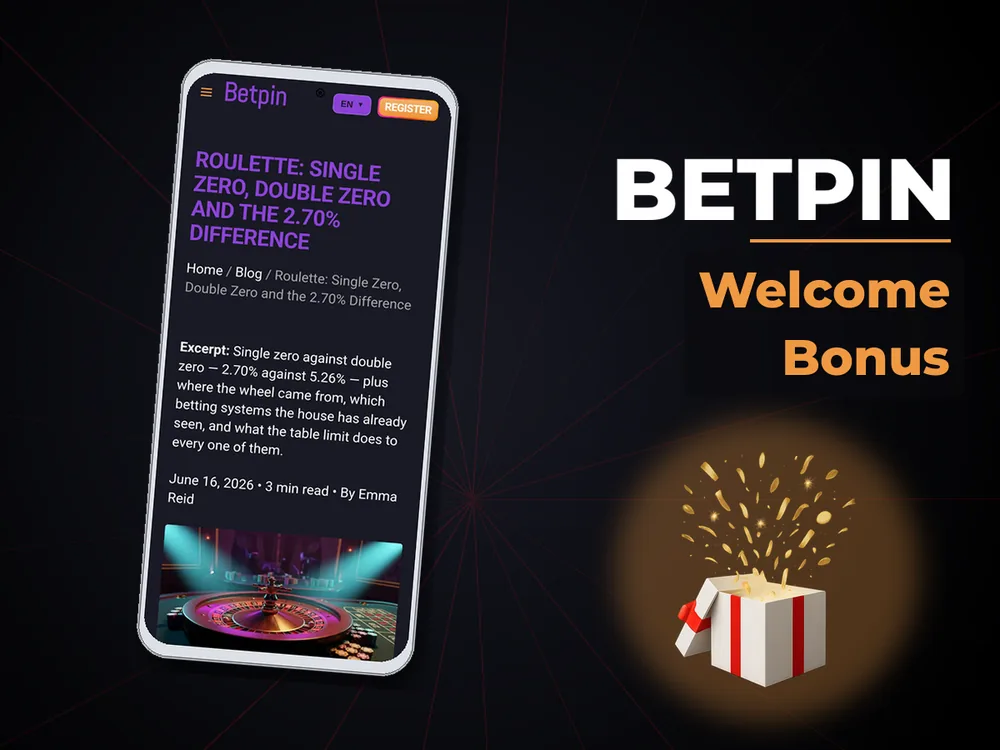Betpin - Welcome Bonus